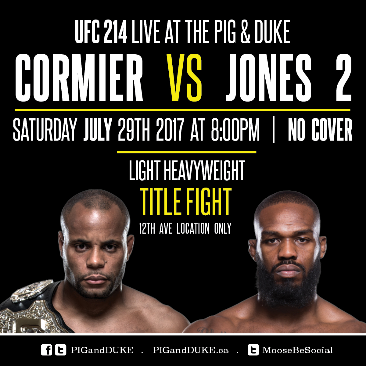 UFC 214 – CORMIER VS JONES 2